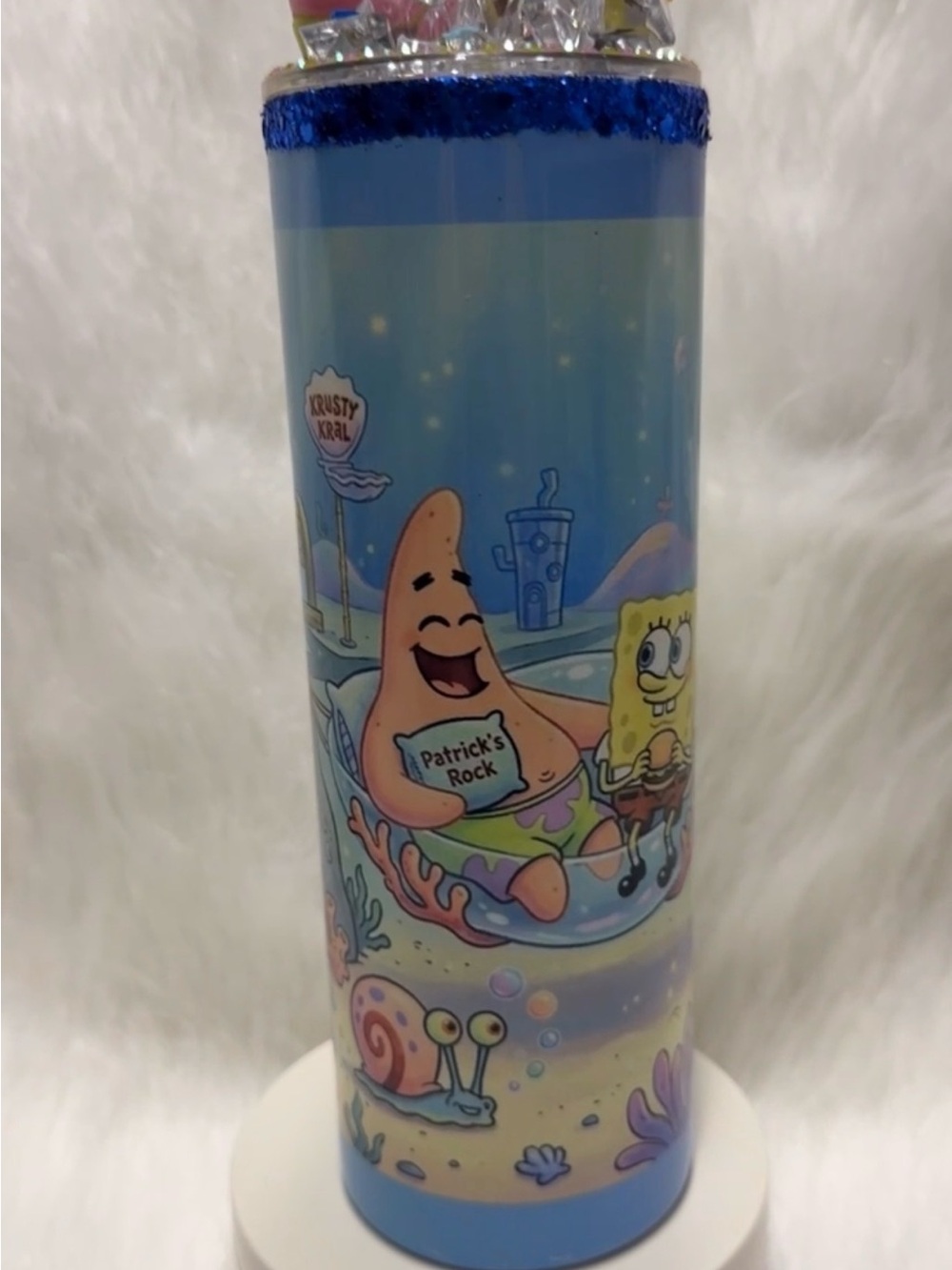 SquarePants Blue Patrick & Party Favor Tube